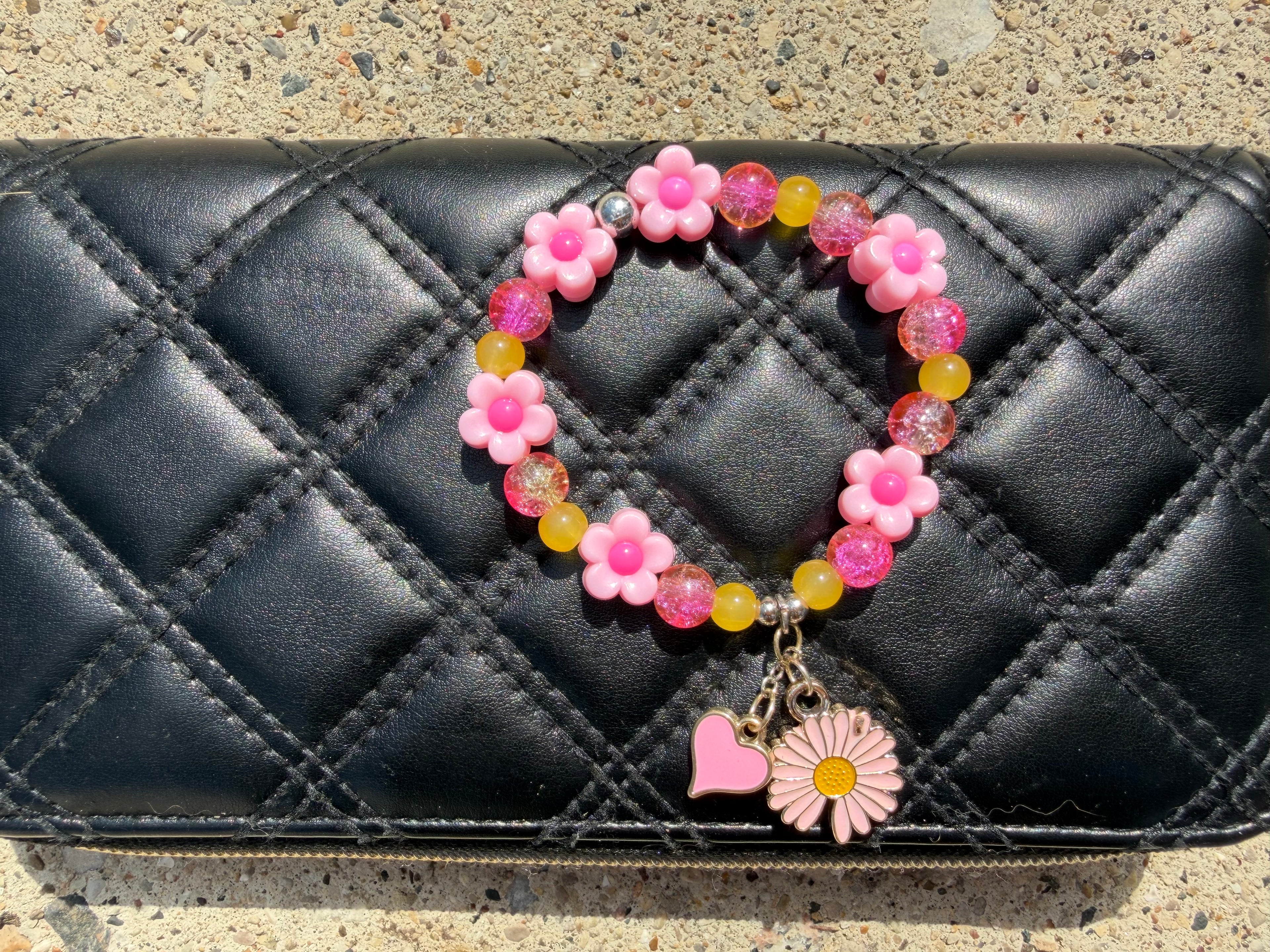 Pink flowering