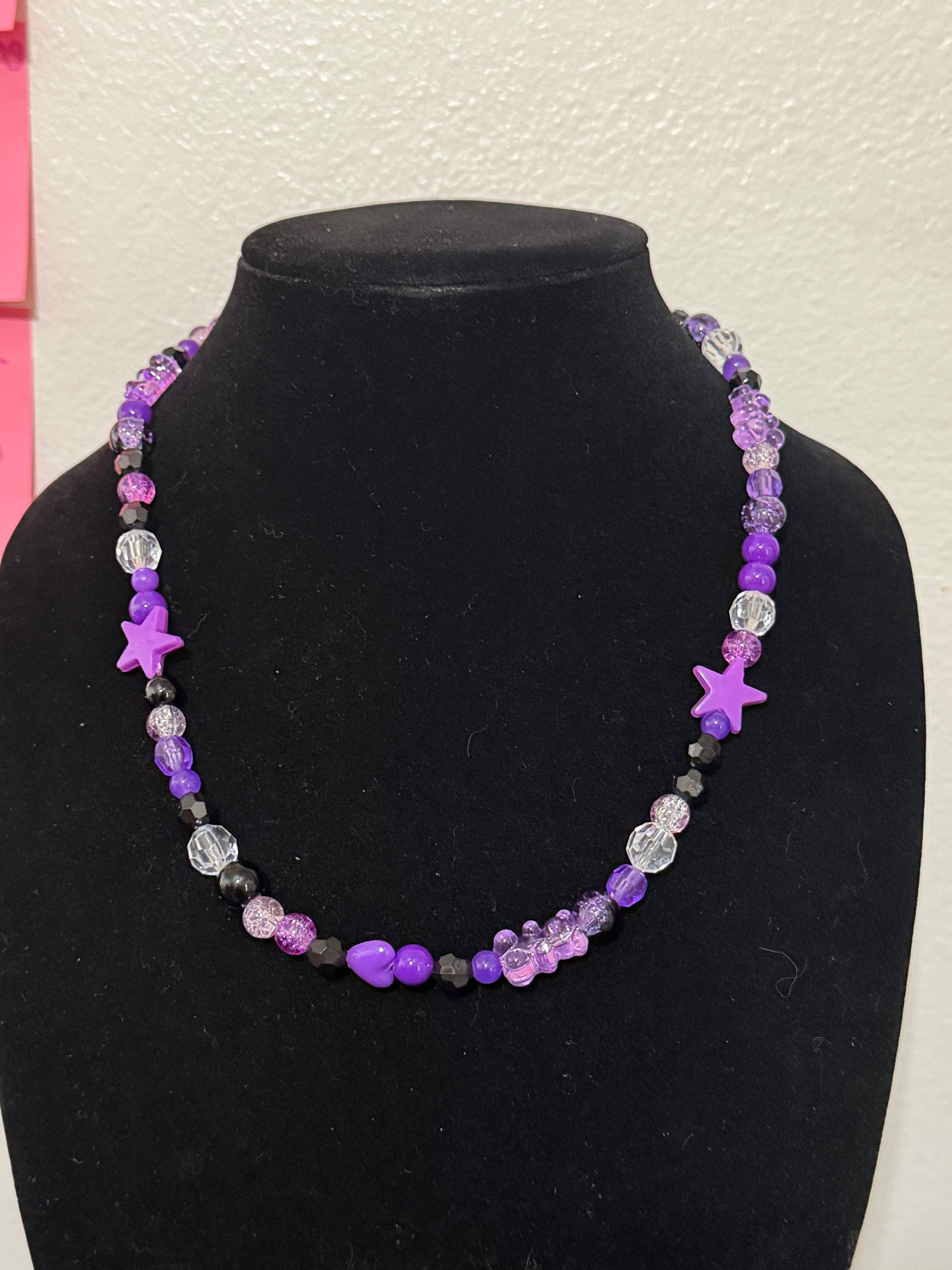 Purp gummy necklace